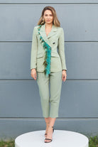Petra Petrova-Mint Yeşili Otrişli Takım-Alt - Üst Takım-2-Milagron.com