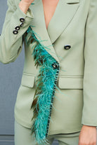 Petra Petrova-Mint Yeşili Otrişli Takım-Alt - Üst Takım-3-Milagron.com