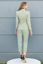 Petra Petrova-Mint Yeşili Otrişli Takım-Alt - Üst Takım-4-Milagron.com