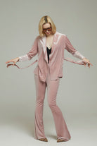 Pembe İspanyol Paça Pantolon Angel - 2