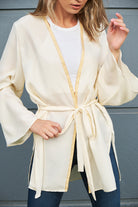 Petra Petrova-SORUNLU - Oversize İpek Fuşya Gül Nakışlı Kimono-Kimono-3-Milagron.com