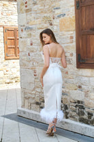 Petra Petrova-Vera Avangart Otrişli Etek-Etek-3-Milagron.com