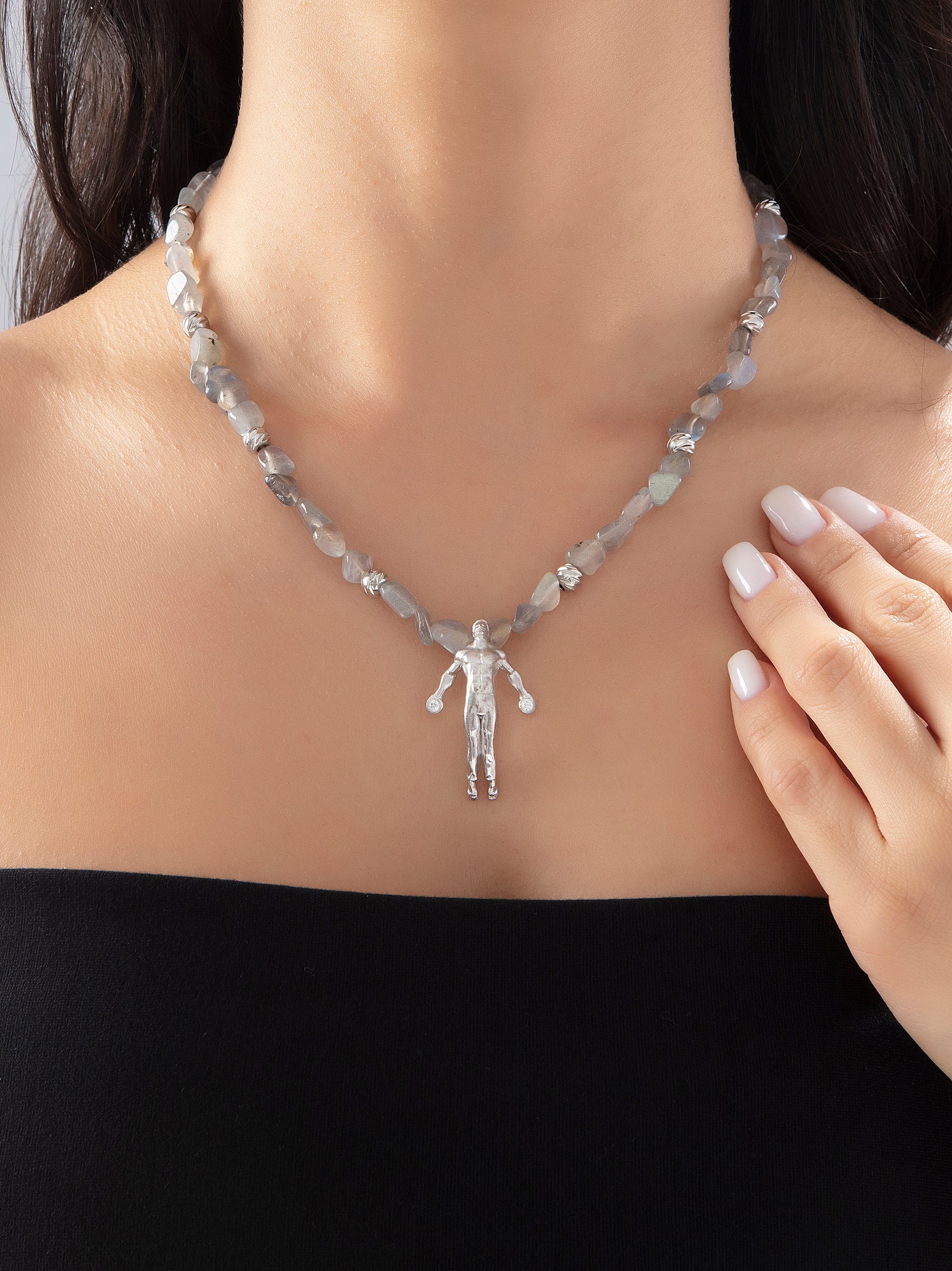 Pia Yuli-Labradorit Yükseliş Kolyesi-6-Milagron.com