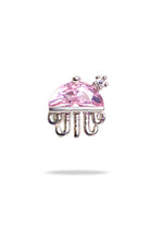 Pia Yuli-Pink Jellyfish Piercing-Küpe-1-Milagron.com