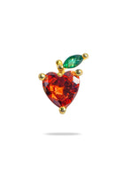 Pia Yuli-Red Apple Piercing-Küpe-1-Milagron.com