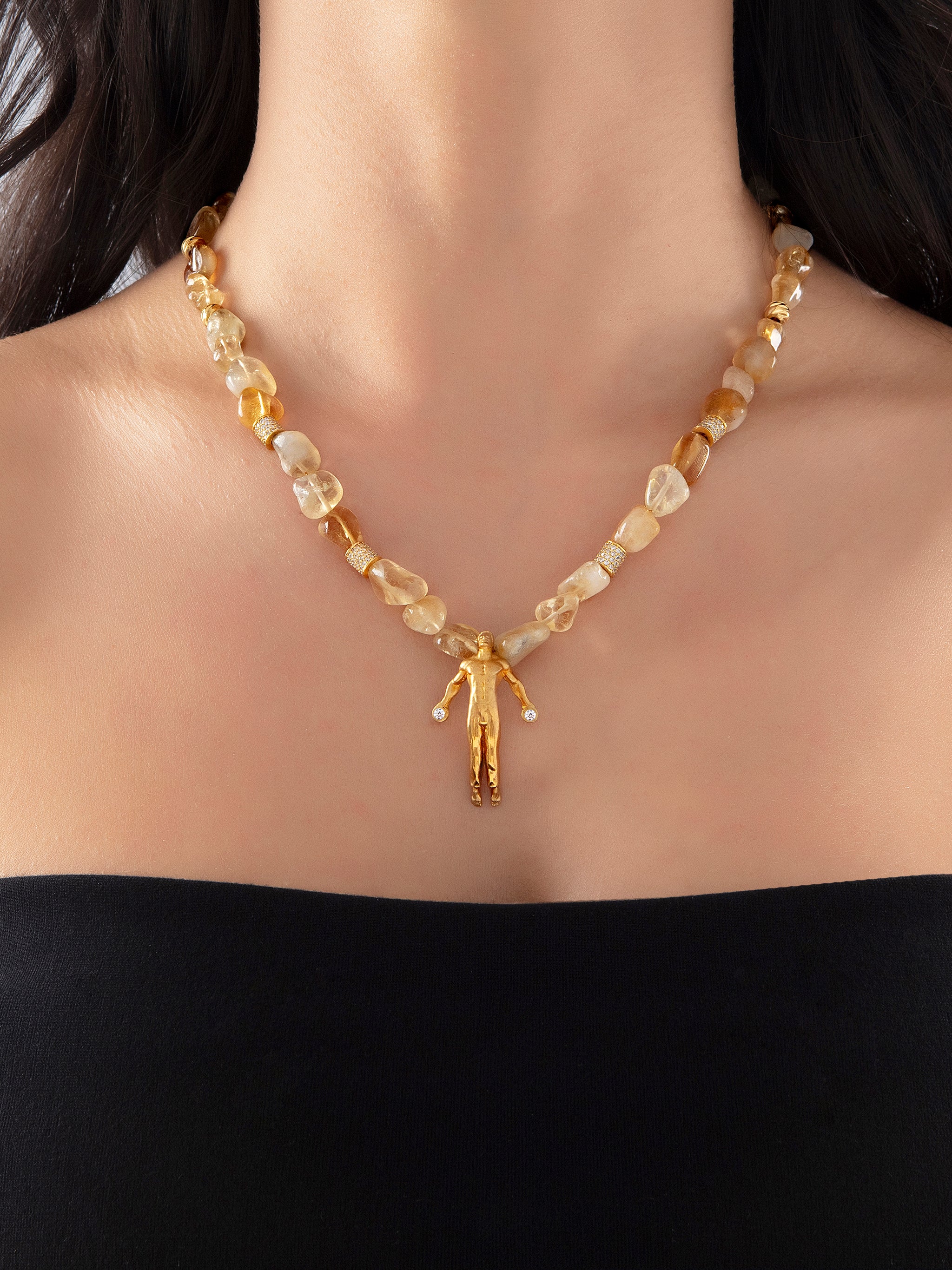 Pia Yuli-Sitrin Bereket Kolye-6-Milagron.com