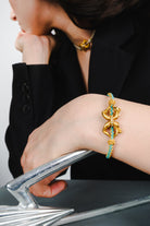 Pia Yuli-Unity Turquoise Bileklik-Bileklik-3-Milagron.com