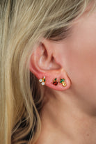 Pia Yuli-White Cherry Piercing-Küpe-4-Milagron.com