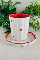 Flower Mini Kahve Bardağı ve Tabağı  - 0