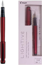Pilot-Pilot Lightive Kırmızı Dolma Kalem M Uç-Dolma Kalem-4-Milagron.com