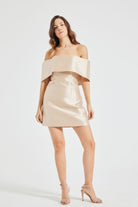 Pines-Alice Beige Dress-Elbise-3-Milagron.com