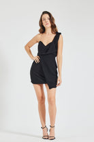 Pines-Astrid Black Dress-Elbise-3-Milagron.com