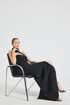 Pines-Caroline Black Dress-Elbise-1-Milagron.com