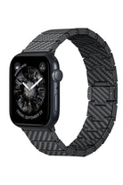 Apple Watch / Ultra Uyumlu Karbon Fiber Kordon Modern