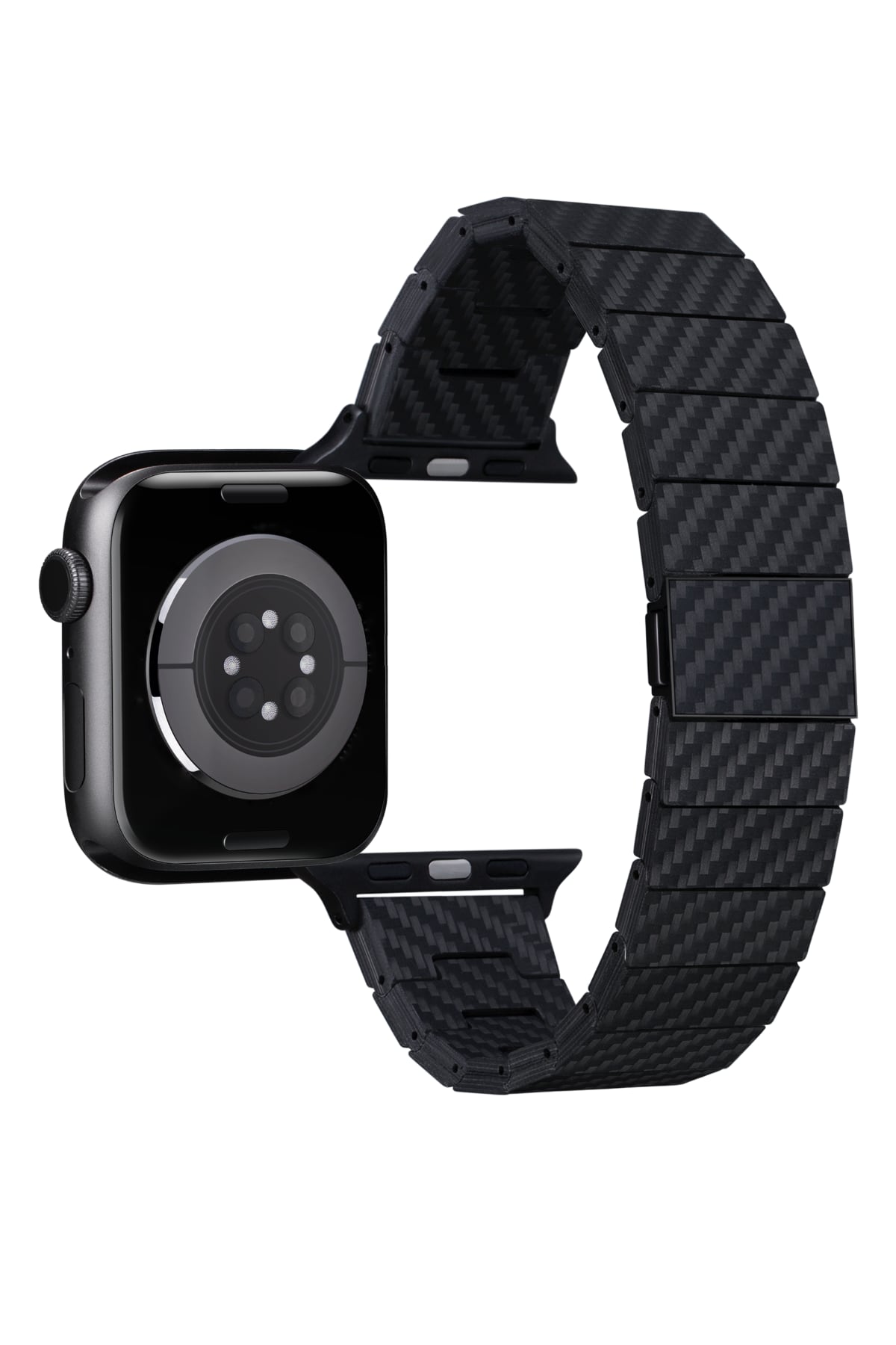 Apple Watch / Ultra Uyumlu Karbon Fiber Kordon Modern