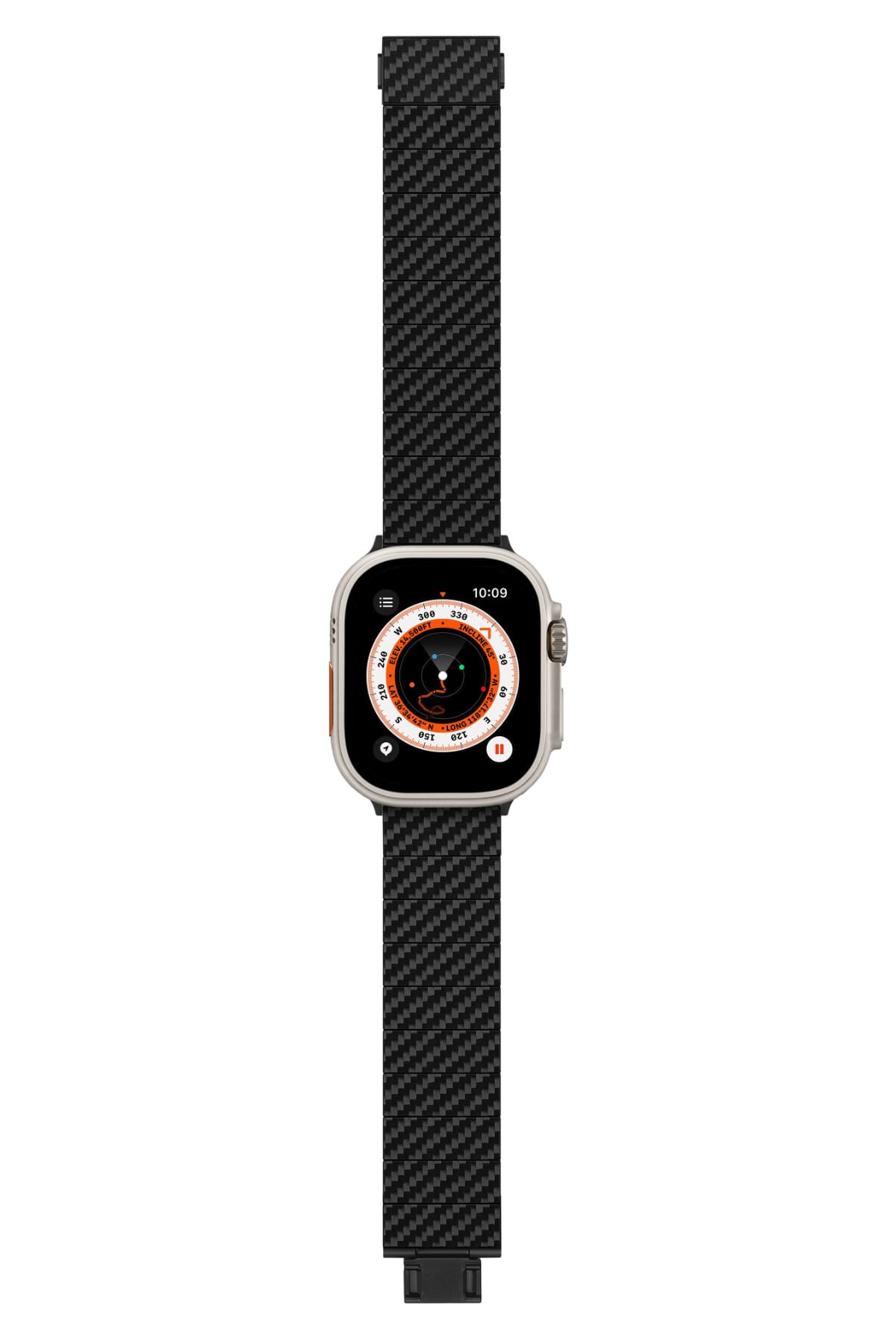 Apple Watch / Ultra Uyumlu Karbon Fiber Kordon Modern
