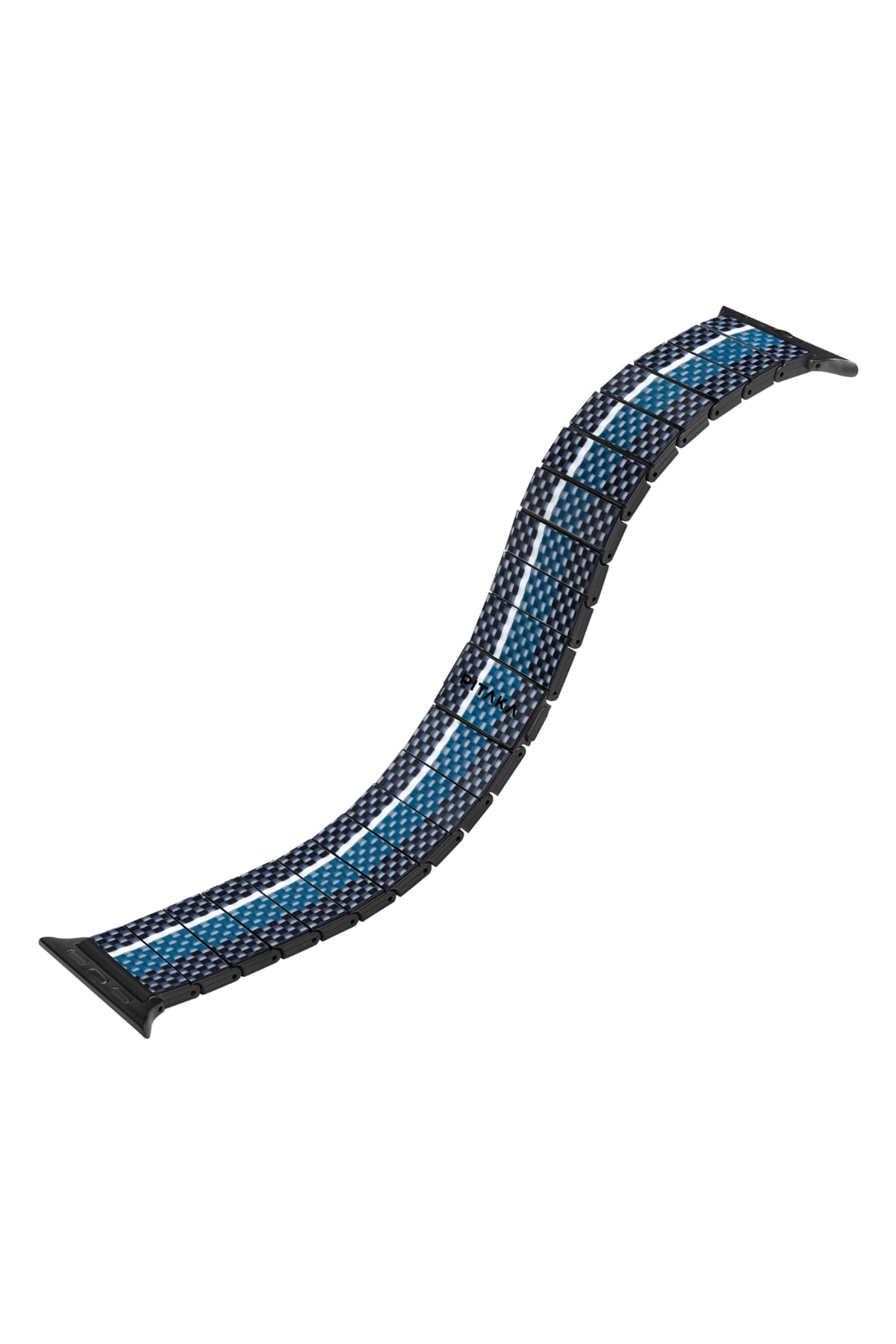 Apple Watch / Ultra Uyumlu Karbon Fiber Kordon Moon