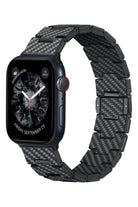 Apple Watch / Ultra Uyumlu Karbon Fiber Kordon Retro