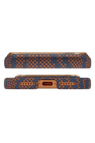 Breath Of Veins Iphone 17 Pro Aramid Fiber Karbon Magsafe Kılıf Burning Orange
