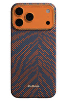 Breath Of Veins Iphone 17 Pro Max Aramid Fiber Karbon Magsafe Kılıf Burning Orange