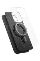 Classic Ultra Slim Iphone 16 Pro Magsafe Uyumlu Aramid Fiber Kılıf Siyah