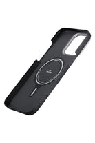 Classic Ultra Slim Iphone 16 Pro Magsafe Uyumlu Aramid Fiber Kılıf Siyah