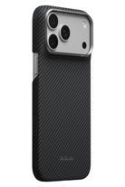 Edge 600D Iphone 18 Pro Magsafe Uyumlu Kılıf Black Gray