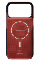 Edge Weaving Iphone 18 Pro Max Magsafe Uyumlu Kılıf Sapphire Blue