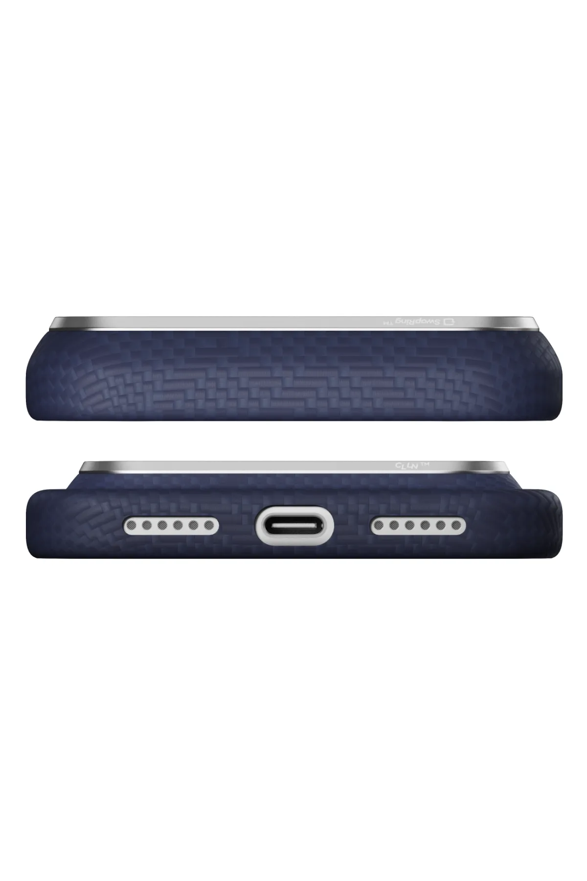 Edge Weaving Iphone 18 Pro Magsafe Uyumlu Kılıf Sapphire Blue
