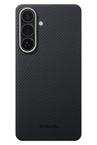 Galaxy S26 Plus Edge Black Grey Twill Aaron Kılıf