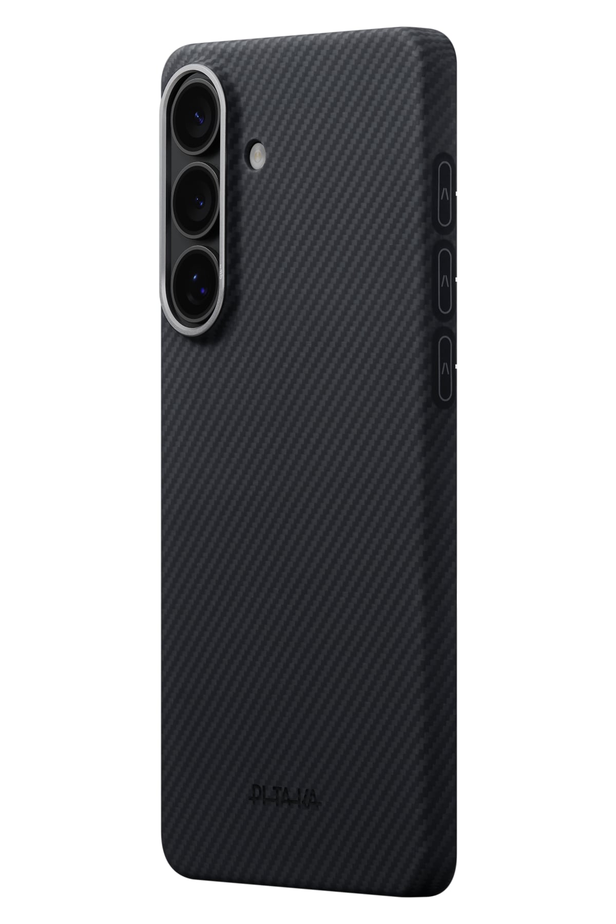 Galaxy S26 Plus Edge Black Grey Twill Aaron Kılıf