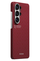 Galaxy S26 Ultra Edge Aaron Kılıf Harvard Crimson