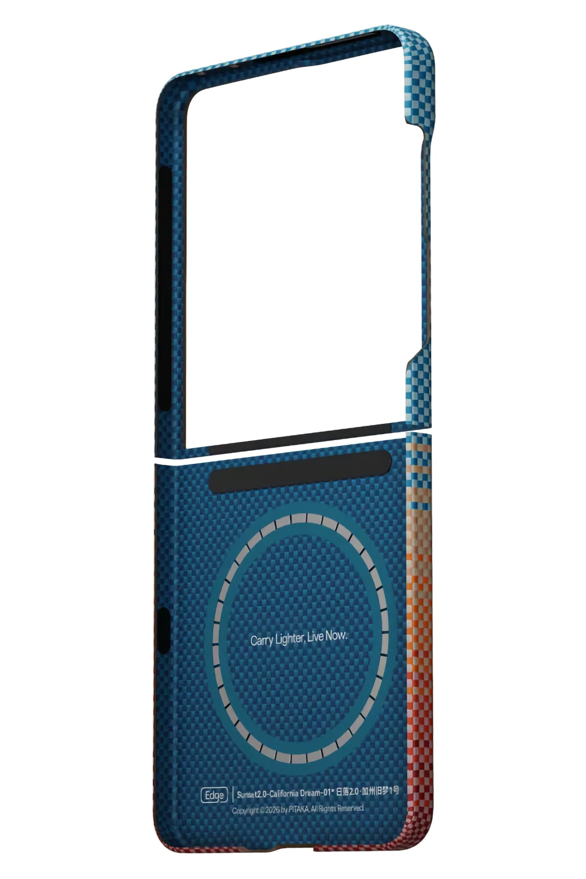 Galaxy Z Flip8 California Dream 01 Aramid Fiber Kılıf | Magsafe Uyumlu Ultra İNce