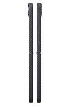 Galaxy Z Flip8 Siyah Gri Aramid Fiber Kılıf | Magsafe Uyumlu Ultra İNce