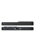Galaxy Z Flip8 Siyah Gri Aramid Fiber Kılıf | Magsafe Uyumlu Ultra İNce