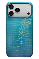 Glints Of Gold Iphone 17 Pro Magsafe Uyumlu Kılıf Lucid Blue
