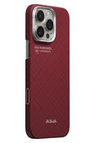 Harvard Crimson Iphone 16 Pro Max Magsafe Aramid Fiber Kılıf