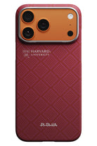 Harvard Crimson Iphone 17 Pro Max Magsafe Aramid Fiber Kılıf