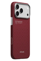 Harvard Crimson Iphone 17 Pro Max Magsafe Aramid Fiber Kılıf