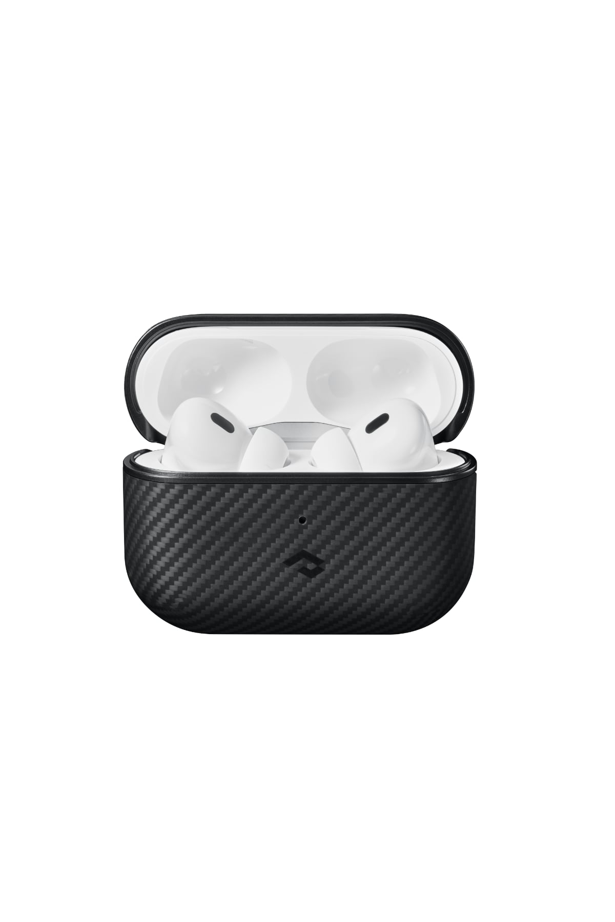 Magez Magsafe Uyumlu Airpods Pro 2 Kılıf Siyah Gri