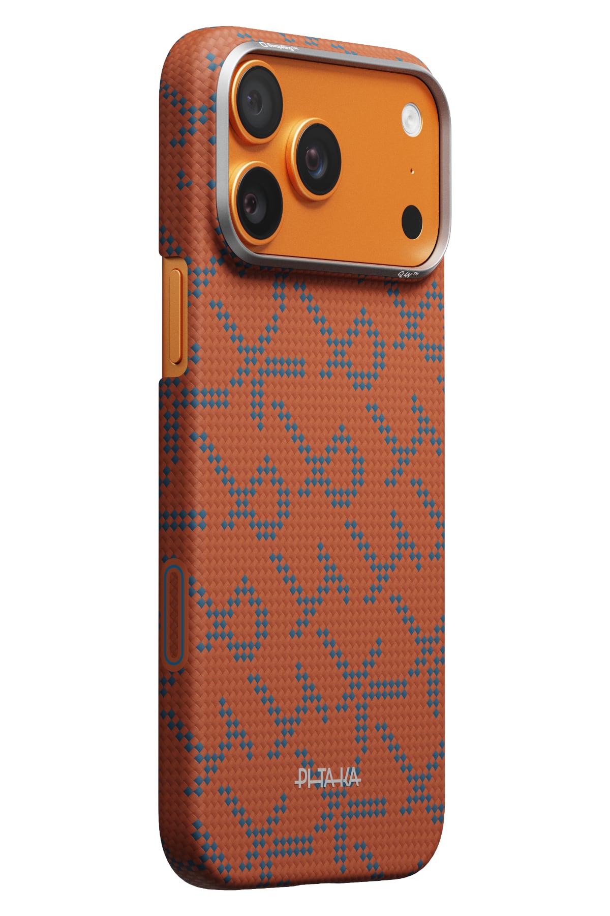 Ptk Leaping Magsafe Uyumlu Iphone 17 Pro Kılıf Blue Orange