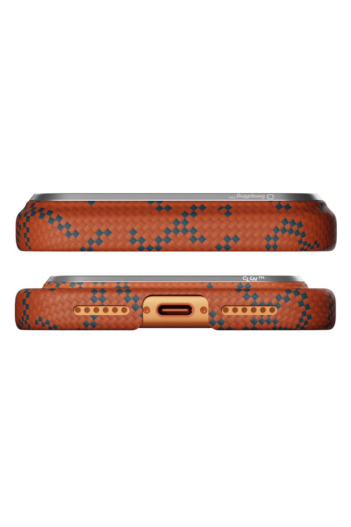 Ptk Leaping Magsafe Uyumlu Iphone 17 Pro Kılıf Blue Orange