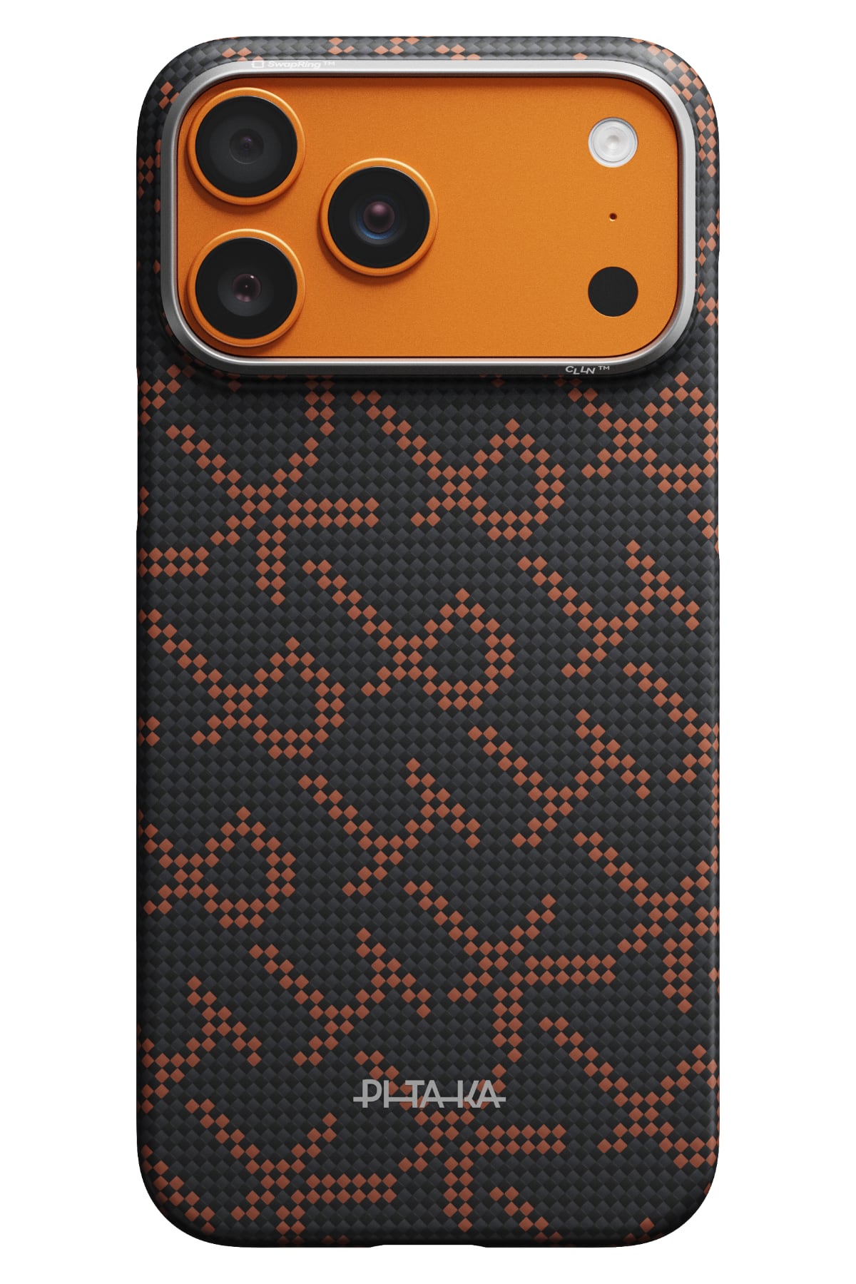 Ptk Leaping Magsafe Uyumlu Iphone 17 Pro Max Kılıf Orange Black