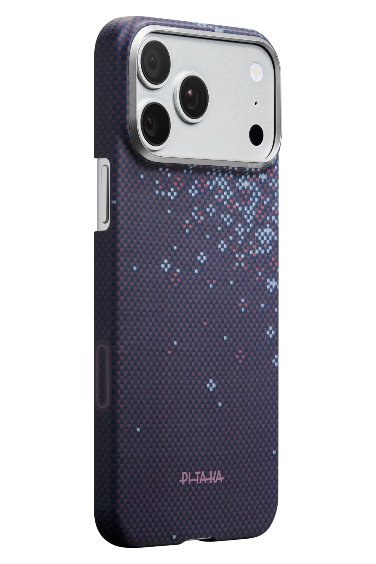 Sakura Hours Iphone 17 Pro Max Magsafe Uyumlu Aramid Fiber Kılıf Twilight Violet
