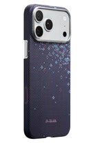Sakura Hours Iphone 17 Pro Max Magsafe Uyumlu Aramid Fiber Kılıf Twilight Violet