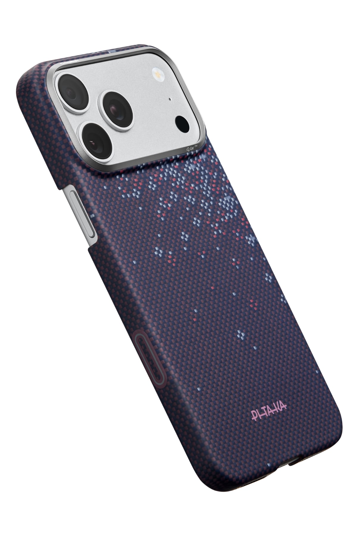 Sakura Hours Iphone 17 Pro Max Magsafe Uyumlu Aramid Fiber Kılıf Twilight Violet