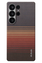Tactile Woven Galaxy S25 Ultra Magsafe Uyumlu Aramid Fiber Kılıf Sunset