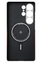 Tactile Woven Galaxy S25 Ultra Magsafe Uyumlu Aramid Fiber Kılıf Sunset