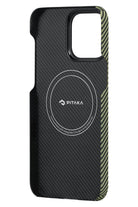 Tactile Woven Iphone 15 Pro Magsafe Uyumlu 600D Aramid Fiber Kılıf Overture