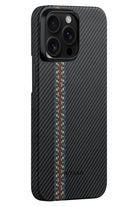 Tactile Woven Iphone 15 Pro Magsafe Uyumlu 600D Aramid Fiber Kılıf Rhapsody